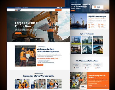Fortify Builds – Construction Elementor Template agency architecture branding builders building business construction contractors design elementor infrastructure interior design landing page landingpage plumbing renovation repair services ui webdesign wordpress