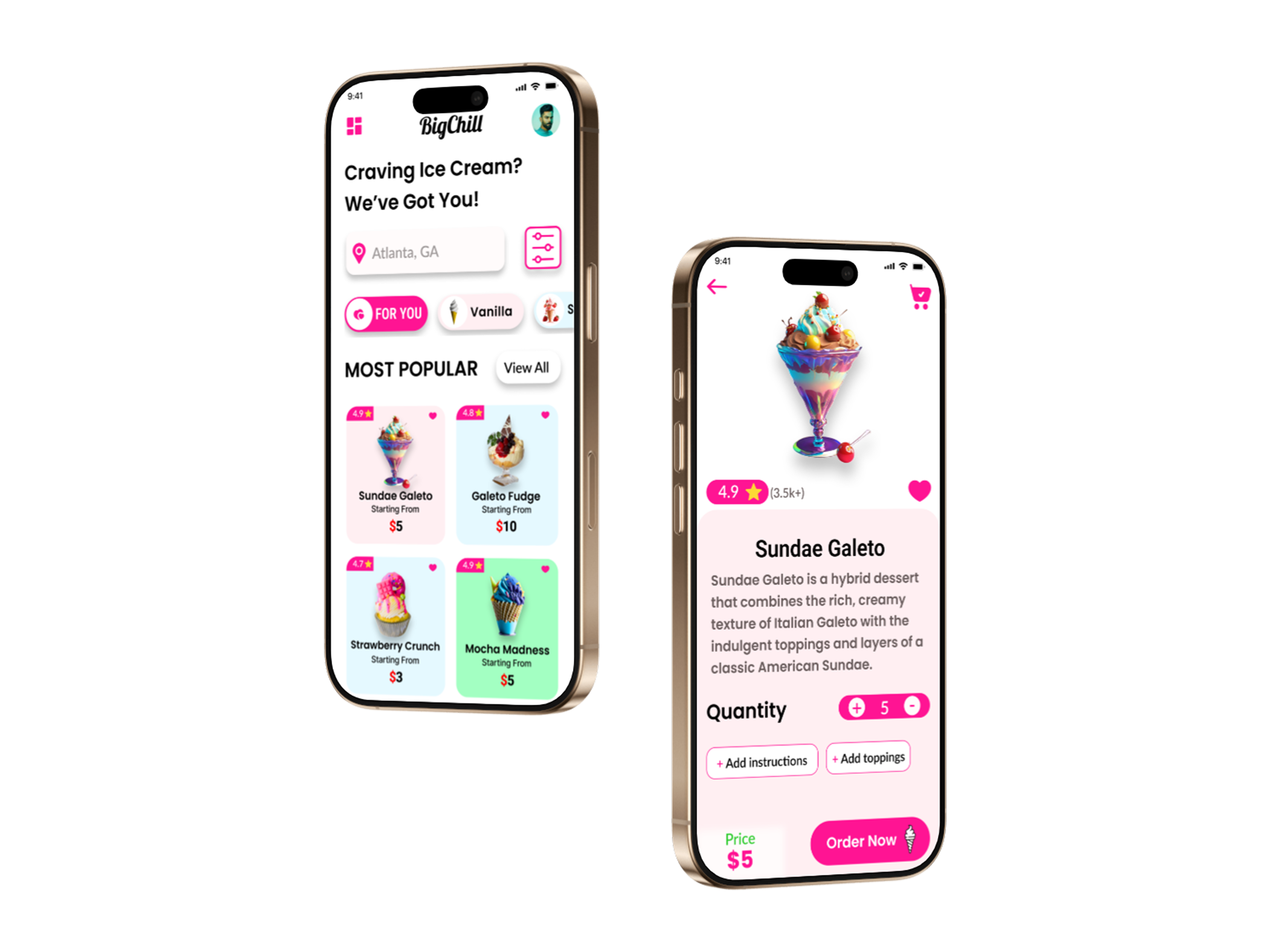 Example of Website Design, Mobile App Design, UI/UX