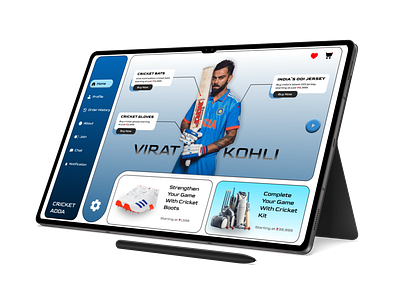 Cricket Adda - Turn Your Cricketing Dreams into Reality branding design ecommerce figma graphic design illustration logo mobile app design mobile ui ui uiux ux uxui vector visual design website website design website ui
