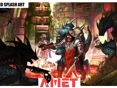 Epic splash art