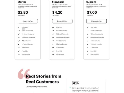 Hosting website hosting hostinglandingpage modernui responsive webdesign