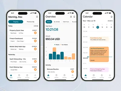 Task Management App analytics app app app crm app design app design inspiration appdesign appshot appstore clean ui crm design app graphic design minimal design productivity app saas task management app track