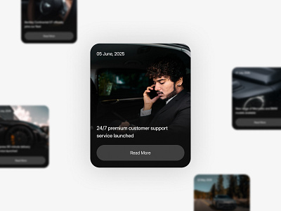 Premium Car Rental Website Template design framer design hero section landing page ui web design website template