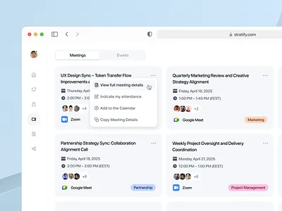Stratify – Dashboard Design with AI Chatbot ai ai banner ai website artificial intelligence logo artificial intelligence website chatbot chatbot ui core app dashboard dashboard event management website management dashboard product dashboard project management saas saas dashboard saas ui saas website task management dashboard user management web dashboard