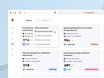 Stratify – Dashboard Design with AI Chatbot ai ai banner ai website artificial intelligence logo artificial intelligence website chatbot chatbot ui core app dashboard dashboard event management website management dashboard product dashboard project management saas saas dashboard saas ui saas website task management dashboard user management web dashboard