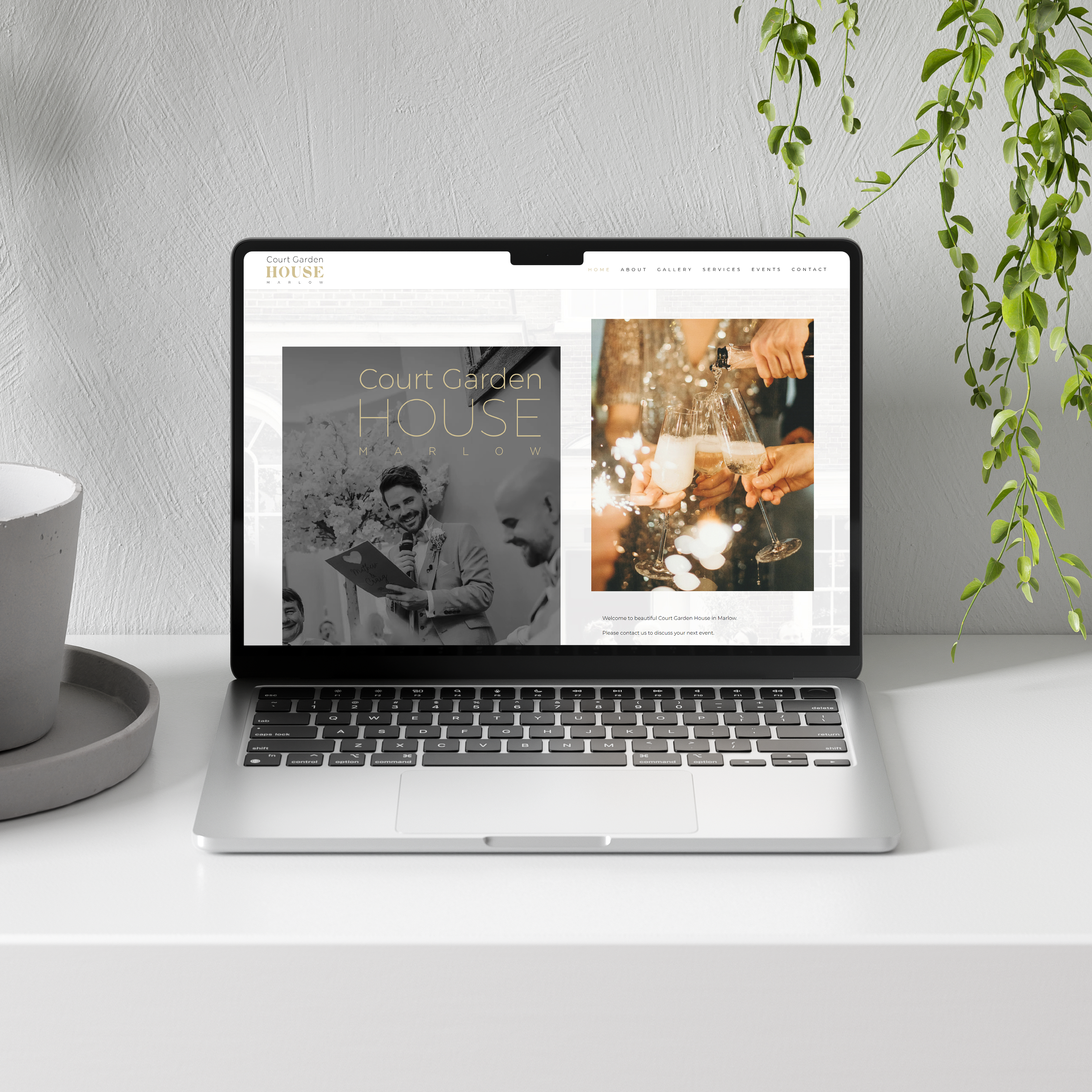 Web design for Court House Garden, Marlow clean divi elegant figma gallery garden icons marlow minimal responsive responsive design simple ui ui design user interface web design web development web ui website wordpress