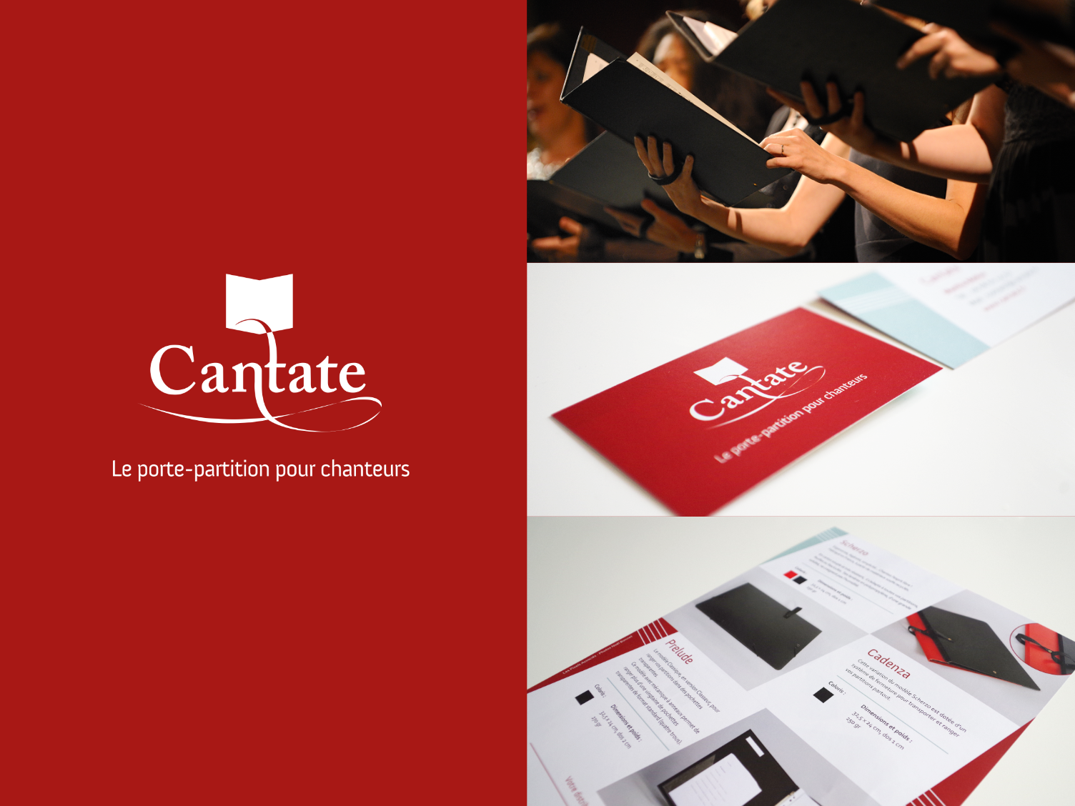 Cantate - Branding & Stationery branding graphic design logo