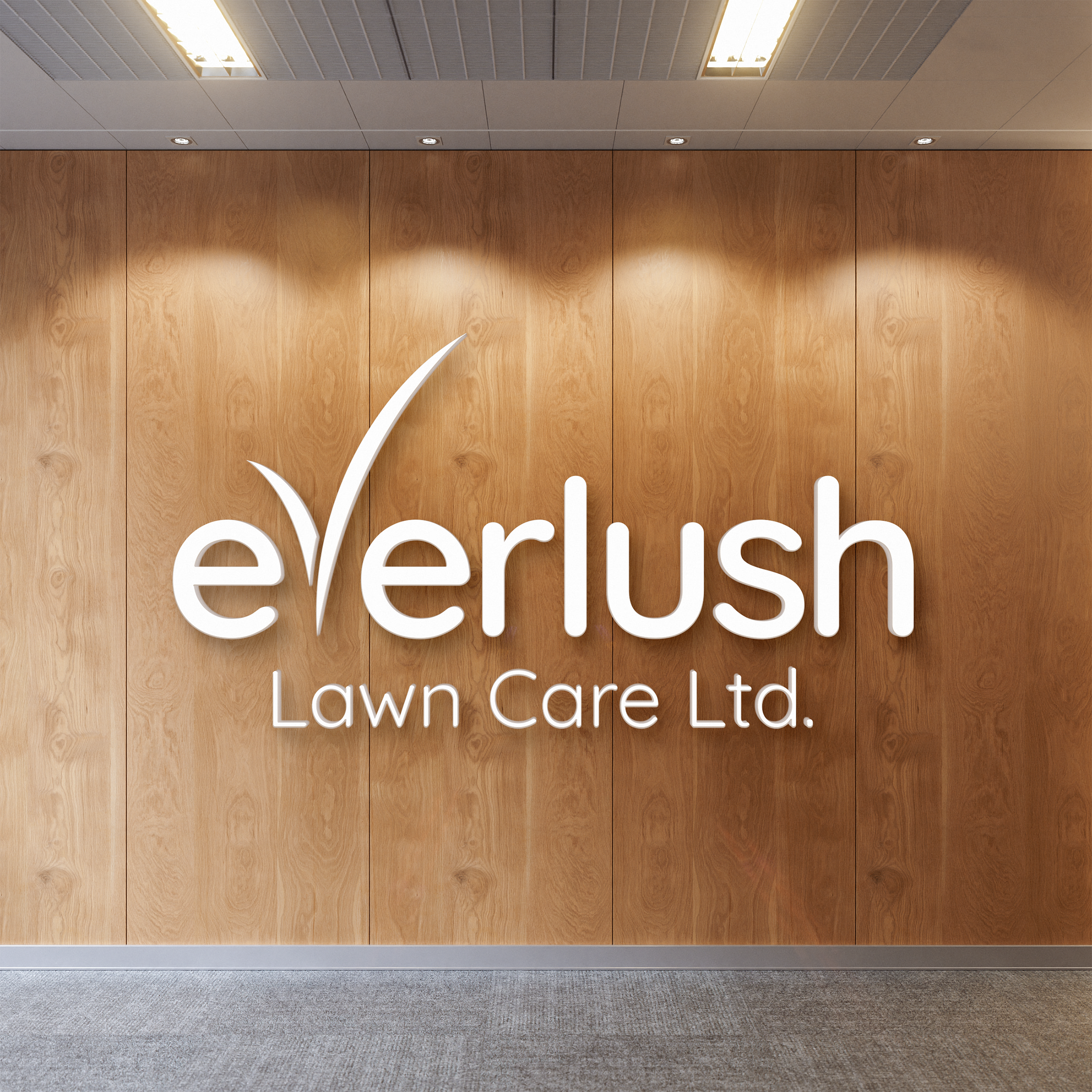 Brand design for Everlush Lawncare Ltd. brand brand identity branding clean design corporate identity identity identity design lawn lawncare lawncare logo leaf logo logo design ui user interface user interface design web web design website website design
