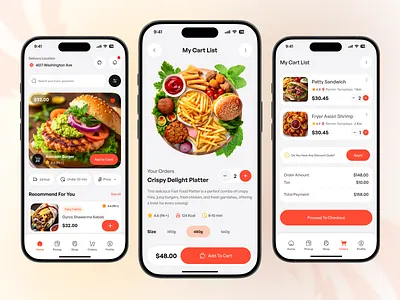 Food Delivery Mobile App app design food food app food delivery app food delivery app exploration food delivery app ui food delivery mobile app food mobile app food ordering app food recipes mobile app grocery delivery app online food order app restaurant app ui ui design