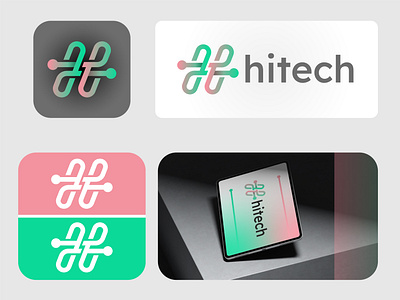 HiTech, Technology and Tech logo digital solutions future tech h h logo h monogram logo h typeface logo hitech letter h logo modern technology smart tech tech agency logo tech innovation tech logo tech startup tech trends techlogo technology