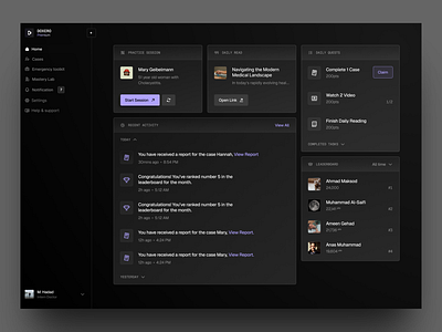 DOXERO – Darkmode