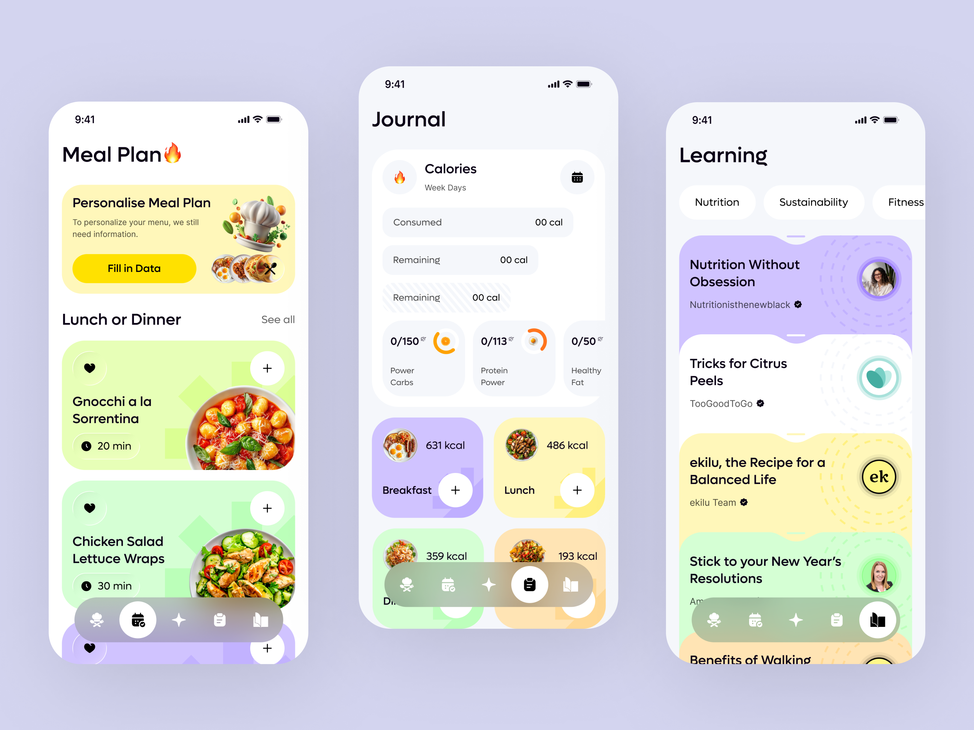 AI Food Recipe App android app design delivery app food app food delivery food delivery app grocery app healthy food ios minimal mobile online order app recipe app recipes restaurant app