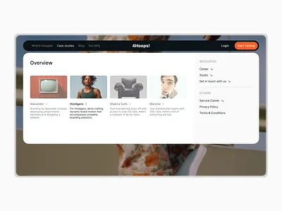 Tab overlay concept advertising branding design graphic design illustration landing page logo minimal modern overlay tab ui vector web design website