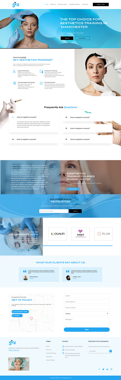 Website Design, UI/UX education website design figma ui uiux ux website design