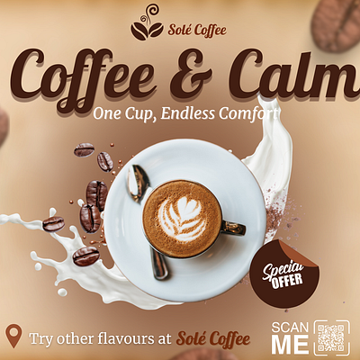 COFFEE Poster Design branding and marketing brown color post cafe branding cafe branding and marketing cafe post coffee brand coffee brand instagram post coffee brand marketing coffee branding coffee post coffee post design coffee post inspiration coffee poster graphic design instagram post instagram poster product manipulation social media design social media post trending post