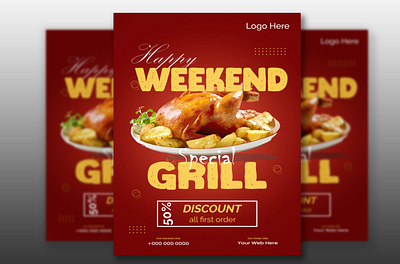 Food Flyer Design With Creative Idea flyer design food food flyer food social post