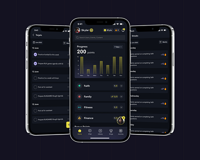 Entrepreneur Networking Mobile App – BizConnect Hub android business connection dark design entrepreneur filters interaction design ios map mobile app networking search tasks ui uiux ux