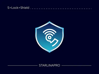 Smart Security Logo brand logo cyber logo logo design minimal logo minimalist logo modern logo network privacy protection protection log safe secure security security logo shield smart technology wifi wireless
