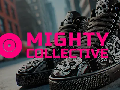 Mighty Collective - Brand Identity Study Case brand identity branding business design colors design ecommerce figma graphic design instagram instagram feed design logo marketing design skillshare study case typography ui user interface