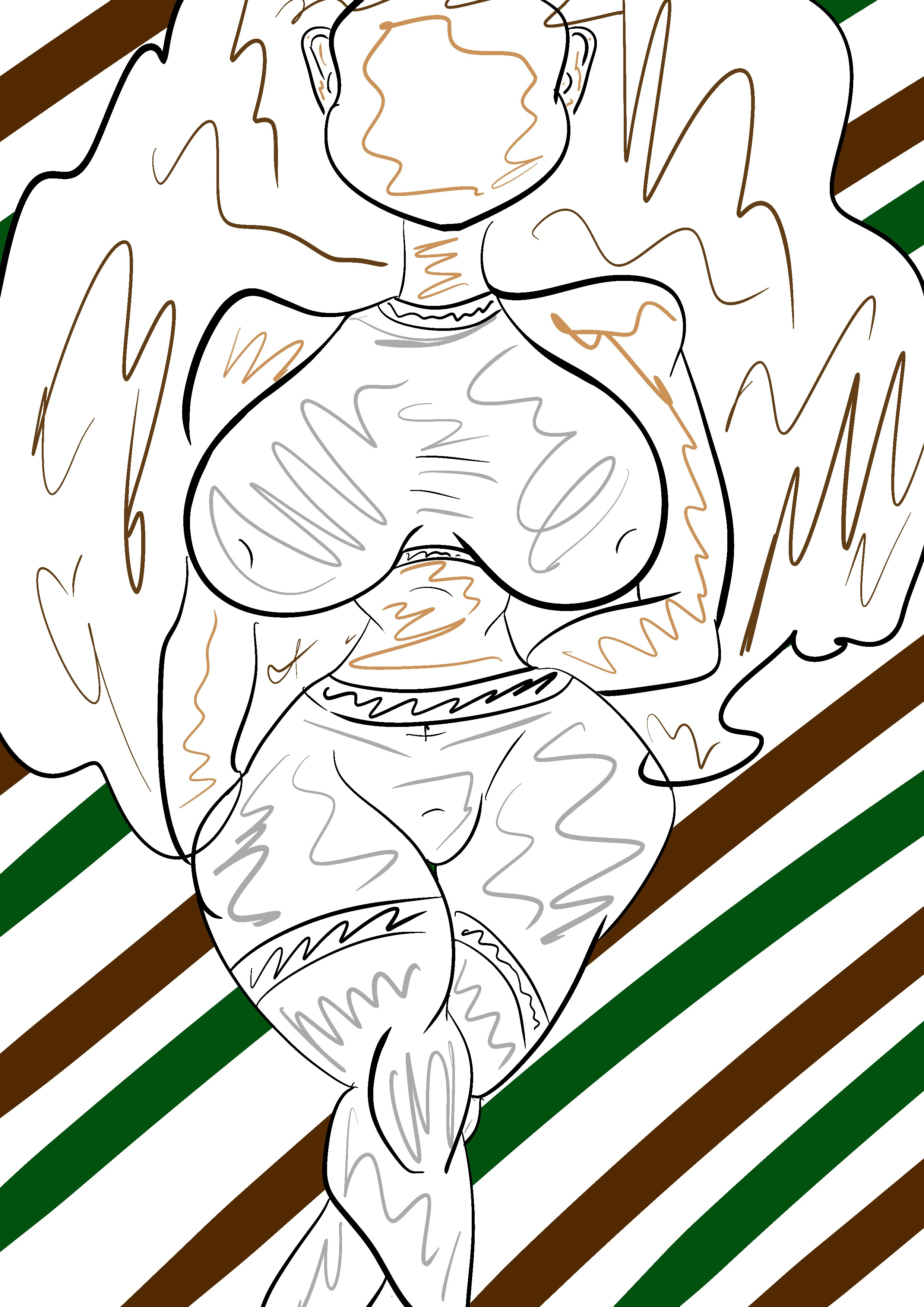 Gym Fit Promo art color design digital art gym outfit sexy woman