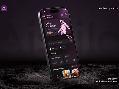 AI Fashion Assistant app ai assistant ai fashion assistant ai fashion assistant app ai shopping assistant app ai technology aistilo ecommerce ecommerce product design ecommerce ui fashion fashion app fashion app ui innovation ios app mobile app design mobile ux product design smart fashion app ux design virtual shooping