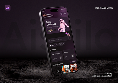 AI Fashion Assistant app ai assistant ai fashion assistant ai fashion assistant app ai shopping assistant app ai technology aistilo ecommerce ecommerce product design ecommerce ui fashion fashion app fashion app ui innovation ios app mobile app design mobile ux product design smart fashion app ux design virtual shooping