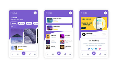 Modern Blog Mobile App UI Design – Clean & Minimal Concept. app interface concept app mockup design blog app concept blog mobile app ui clean ui ux creative ui kit dribbble ui showcase minimal ui design mobile app design mobile app inspiration mobile app template modern app layout travel app ui ui ui ux design user friendly app design web code minify