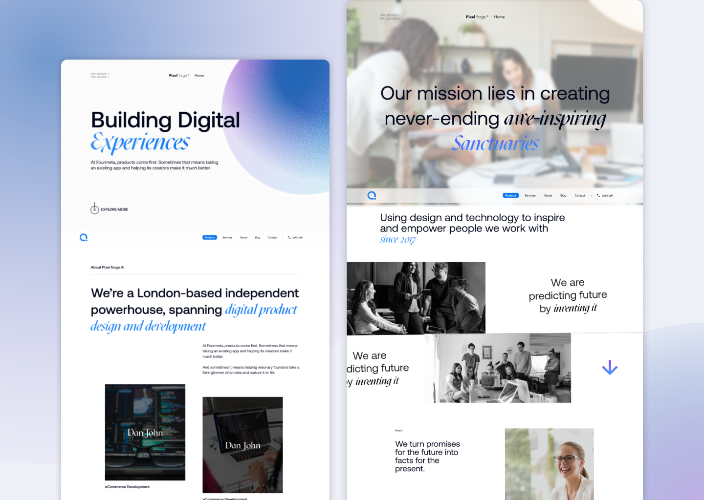 Example of Mobile Or Website Design In Figma