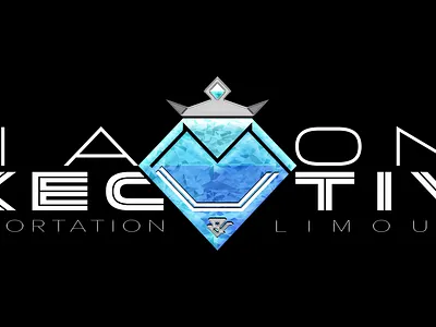 Diamond Executive Concept Logo B business logo crown dark diamond executive limousine transportation
