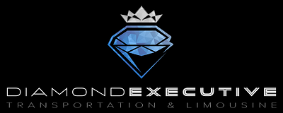 Diamond Executive Concept Logo A business logo crown dark diamond executive limousine transportation