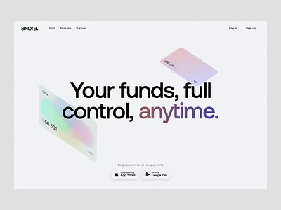 Axora landing page interaction analytics animation crypto wallet decentalized design etherium interaction landing most popular website design top website design ui ui design user experience ux ux design web design web3 website design