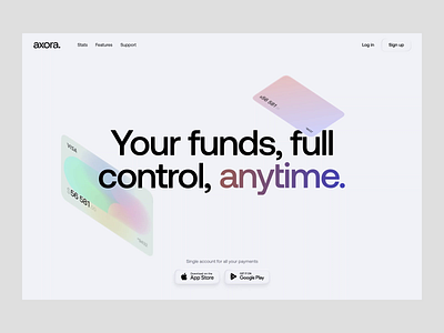 Axora landing page interaction analytics animation crypto wallet decentalized design etherium interaction landing most popular website design top website design ui ui design user experience ux ux design web design web3 website design