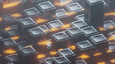 Brownian Motion animated art