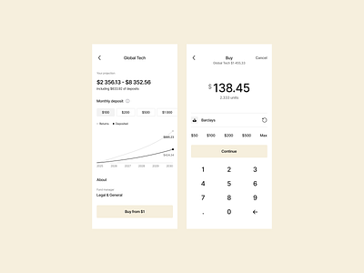 Axten banking chart design clean crypto data visualization finance fintech interface investment minimal mobile app money management product design responsive startup ui design ux design