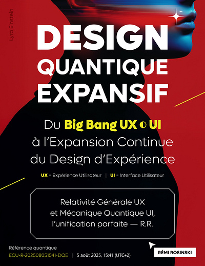 #01 - Design Quantique Expansif (DQE) - Capitaine Lyra Einstein dqe qed rosinski rémi rémi rosinski ui ux