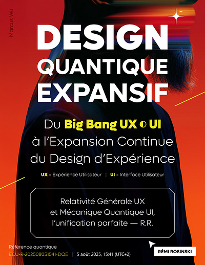 #06 - Design Quantique Expansif (DQE) - Dr. Marcus Wu dqe qed rosinski rémi rémi rosinski ui ux