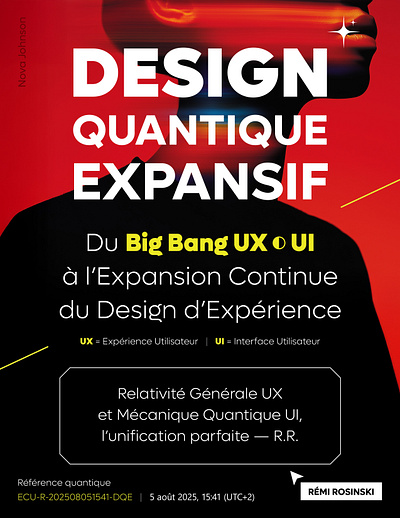#18 - Design Quantique Expansif (DQE) - Analyste Nova Johnson dqe qed rosinski rémi rémi rosinski ui ux