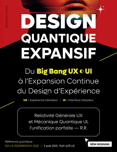 #10 - Design Quantique Expansif (DQE) - Officiere Seraphina Kare dqe qed rosinski rémi rémi rosinski ui ux