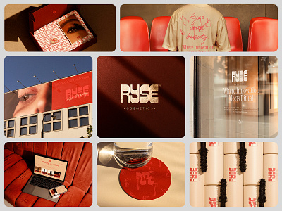Lifestyle Cosmetics Brand Identity Design bento bento layout brand identity brand strategy branding corporate identity graphic design logo