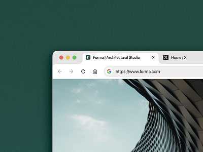 Fav icon design for Architectural Studio brand identity brand mark branding corporate identity fav icon graphic design
