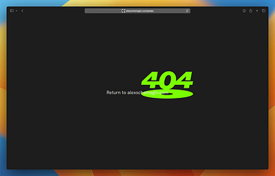 404 DVD 404 dvd green motion graphics rebound