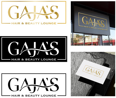 Logo sample for a beauty lounge graphic design logo vector