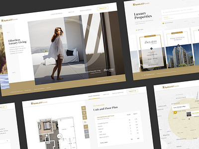 Ayala Land Premier | Real Estate Website Concept