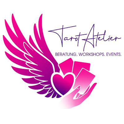 Logo for a Tarot Studio graphic design logo vector