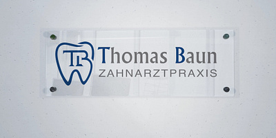 Logo for a dentist graphic design logo vector