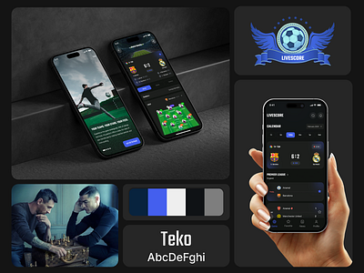 Football Livescore App fifaappdesign footballappui footballdashboardui footballlivescoreapp footballstats livematch livescoreapp mobileappdesign soccerappdesign soccermatchstats sportsappdesign sportsappui sportsuikit ui