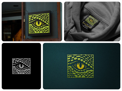 Predator Vision – Crocodile Eye Logo abstract animal logo branding crocodile logo emblem esports logo eye gaming logo identity illustration logo mark mascot logo predator logo reptile logo security logo seeing symbol vintage vision wildlife logo