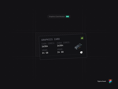 GPU Module Component 🎮 ai analytics component dashboard data gpu interface llm metrics monitoring ui uikit ux