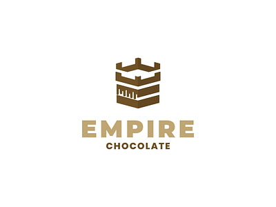 Empire Chocolate logo concept brand branding design graphic design illustration logo motion graphics ui ux vector