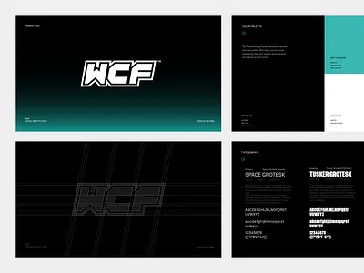 WCF - Branding brand design brand identity branding game branding logo logo design tournament visual identity